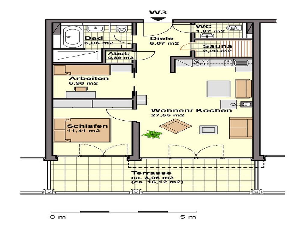 Ferienwohnung Silbermoewe Sassnitz Cameră foto
